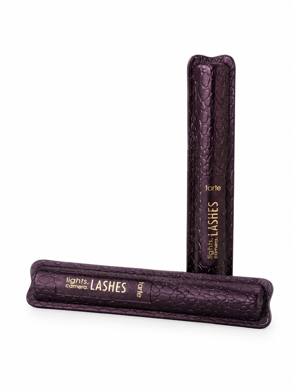 Lot of 2 NEW Tarte Lights Camera Lashes Mascara Deluxe Mini Size